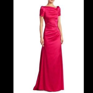 Talbot Runhof Noomi5 crepe satin gown